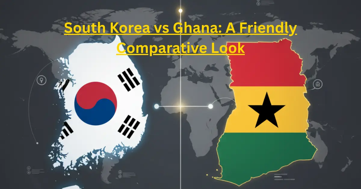 South Korea vs Ghana: A Friendly Comparative Look